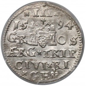 Trojak Ryga 1594