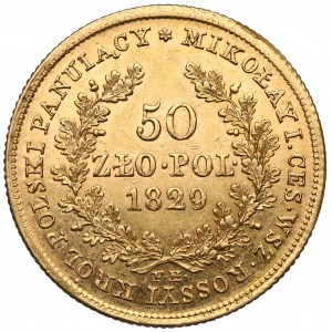 50 złotych 1829 FH