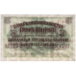 Poznań 3 ruble 1916 - W - klauzula ''...nabywa''