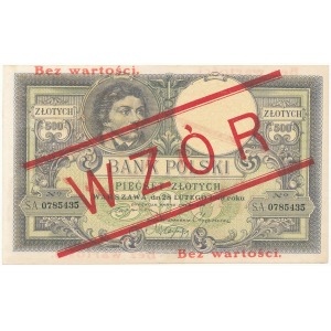 WZÓR 500 złotych 1919 