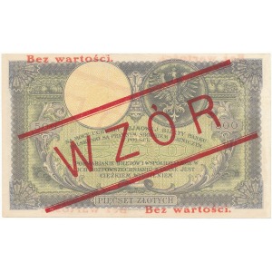 WZÓR 500 złotych 1919 