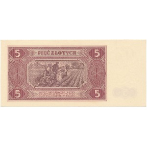 5 złotych 1948 - E