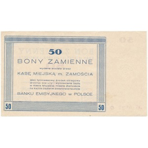 Zamość 50 złotych 1944