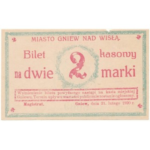 Gniew 2 marki 1920