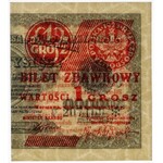 1 grosz 1924 CF* - prawa połówka 