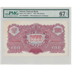 100 złotych 1944 ...owym - TK