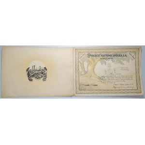 POKUCIE Spółka Naftowa, Em.1 (duża) 5x 1.000 mkp 1922