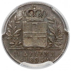 Grecja 1/2 drachmy 1834-A