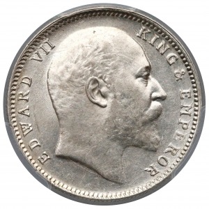 Indie brytyjskie Rupia 1907 (c)