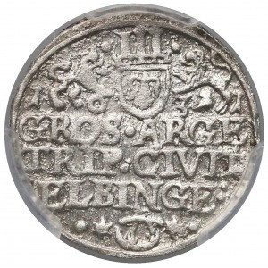 Elbląg pod okupacją szwedzką, Gustaw Adolf, Trojak 1631