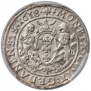 1/4 Thaler, Danzig 1618 SB rosette