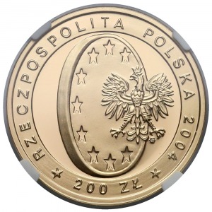 200 złotych 2004 Wstąpienie Polski do Unii Europejskiej