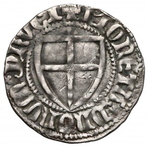 Konrad I Zöllner von Rothenstein (1382-1390) Szeląg RZADKI