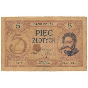 5 złotych 1919 - S.41.A