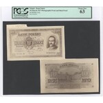 FOTO-PROJEKT nieznanego banknotu 10 zł 1927 z Piłsudskim
