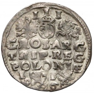 3 Grosze, Lublin 1596 - with a cross