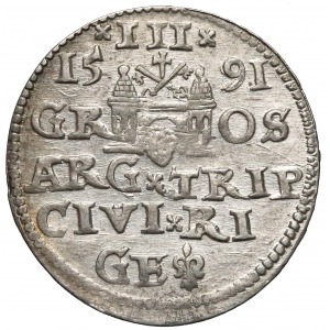 Trojak Ryga 1591