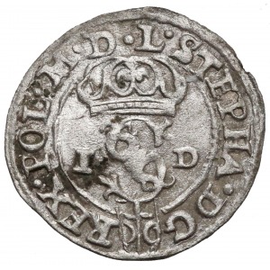 Solid, Olkusz 1586 - NH above the crown