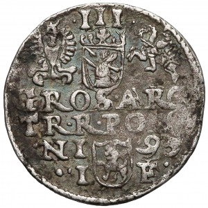 Trojak Olkusz 1595 znak (R4)