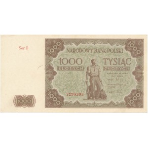 1.000 złotych 1947 - D