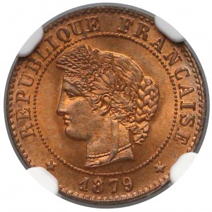 France 1 cent 1879-A
