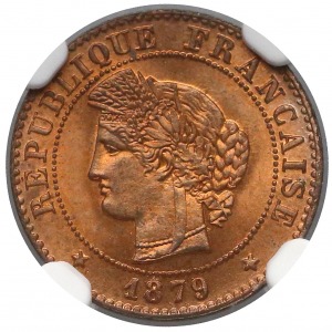 Francja 1 cent 1879-A