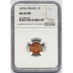 France 1 cent 1879-A
