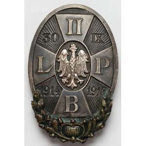 2 Brygada Piechoty Legionów - z wieńcem i datą | II BLP 30 IX 1914 1916