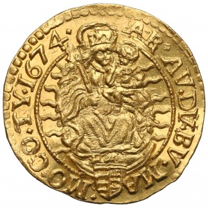 Hungary Ducat 1674 KB