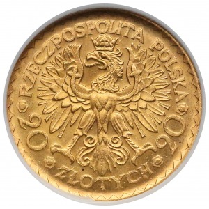 Chrobry 20 złotych 1925