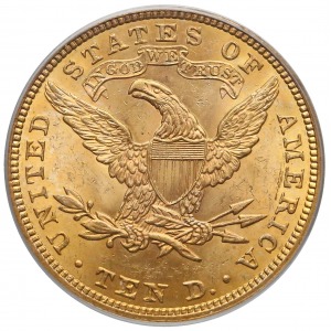 USA 10 dolarów 1907