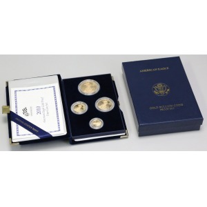 USA American Eagle Gold Proof 2010 - 4 coin set