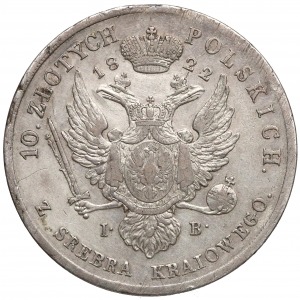 10 złotych 1822 IB