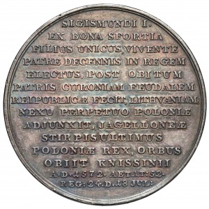 Medal Suita Królewska - Zygmunt II August - Reichel