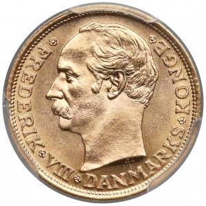 Denmark 10 10 Kroner 1909 VBP