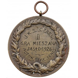 JKS CZARNI Sekcja Tenisa Medal II miejsce Gra mieszana 1926