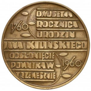 1961r. Jan Kiliński / Odsłonięcie pomnika w Trzemesznie 1960