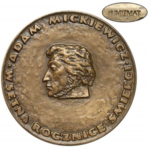 1955r. Adam Mickiewicz / NUMIZMAT (brąz)