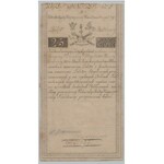 25 złotych 1794 B - napisowo-herbowy znak wodny 