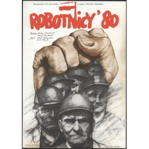 Plakat filmowy Robotnicy '80 - A. Pągowski