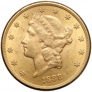 USA 20 dolarów 1888-S