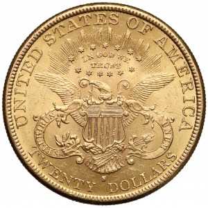 USA 20 dolarów 1888-S