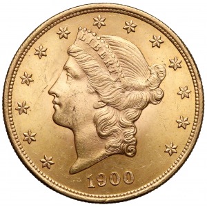 USA 20 dollars 1900