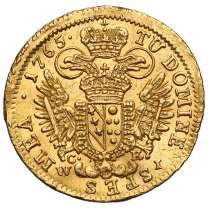 Austria Francis I Ducat 1765-F