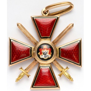 Order Św. Włodzimierza III klasy z Mieczami