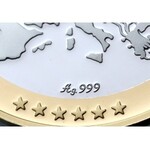 SREBRO 440g Ag.999 / Medale EUROPA (22szt)