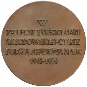 1954r. Maria Skłodowska-Curie / Rad Jest Własnością Wszystkich Ludzi