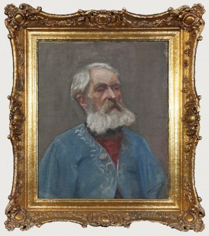 Marian CZYŻEWSKI, Portret mężczyzny w brodą, 1911