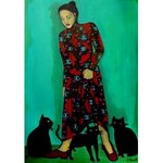 Agata Burnat (ur. 1998), 3 cats, 2020