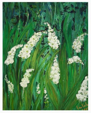 Izabela Drzewiecka (ur. 1966), Kwiaty wiosenne, 2021